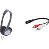 Panasonic RP-HT090 Cuffie a Padiglione Aperto, Leggere per Ottimo Comfort, Cavo