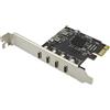No Scheda di Espansione da PCIE 1X A Type C, Adattatore Riser da PCI-e X1 A US8577