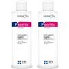 TIS farmaceutic PsoriTIS, Urea 10% Shampoo - Dermatite Seborroica, Cuoio Capelluto incline alla
