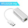 USB 2.0 a RJ45 Cavo Ethernet Splitter Estendi Adattatore Micro USB Scheda di