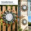Termometro solare da esterno, termometro decorativo da parete per il prato.