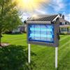 Anysun Lampada Antizanzare Elettrica Solare Zanzariera Elettrica da Esterno