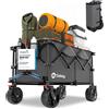 Sekey XXL Plus Carrello Spiaggia con Freni 200L 150KG, Carrello Pieghevole Ruote