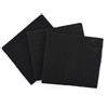 Filtro lettiera per animali domestici per cotone nero per attivo 10,5x11,5x0,5 c