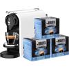 Bialetti Gioia PLUS, Macchina Caffè Espresso per Capsule in Alluminio, Incluse 4