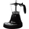BEHOME Caffettiera Elettrica Programmabile Moka Elettrica 3 Tazze con Timer, Caf