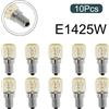 Forno Lampadina Frigo Luce Warmlight 10pcs 25W 2700K Temperatura E14 for Ventole
