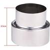 Not specified Adattatore Stufa Tubo Aumenta/Riduttore Ridurre Diametro Ø110mm / Ø50mm