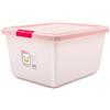 Contenitore in Plastica con Coperchio Grande Capacità per Soggiorno, Famiglie