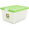 Contenitore in Plastica con Coperchio Grande Capacità per Soggiorno, Famiglie