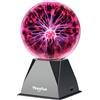 Theefun Sfera al Plasma 6 Pollici, Lampada al Plasma Magica Touch e Sound, Plasm