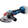 Bosch Gwx 18V-10 Professionale x-Lock Smerigliatrice 125mm 18V Nudo Unità