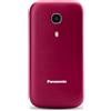 Panasonic Telefono Cellulare Clamshell 2.4" Bluetooth microUSB Rosso KX-TU400EXR
