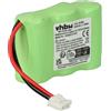 vhbw Batteria per Philips TD 9220 TD6600 TD6400 TD9629 TD9210 600mAh
