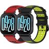 SenMore Cinturino in silicone per Redmi Watch 5 Active/5 Lite/Xiaomi Mi Watch/S1