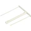 ‎Fellowes Fellowes E212 Fastener Rilegatori Passo, 80 mm, Confezione da 12 Pezzi, Bianco