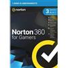 Norton 360 for Gamers - 3 Dispositivi - 1 Anno - 50 GB Cloud - Senza rinnovo