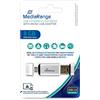 ‎MediaRange MediaRange MR930 OTG USB Stick 8GB USB mobile 2IN1 silver