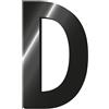 ‎Legami Legami - Adhesive Letter Metal, My Initial, Letter D, L MAX 2,5 cm, H 2,5 cm, Cu