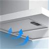 Not specified Filtri Cappa Cucina Argento Superiore per Migliorata Ventilazione 350x285x9mm