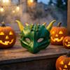 Maschera da Drago 3D Maschera in Schiuma Leggera per Carnevale, Halloween