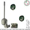 Securvera Radioricevente Fr. 433,92 MHz 2 Relè 2 Canali 12/24 V 2 Radiocom. Codice Stealth