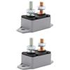 Eurowagens 2 Pcs Interruttore Automatico 15Amp Reset Per Truck Marine 12V 24V