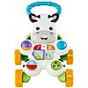 Fisher-Price Zebra Primi Passi Spingibile, Giocattolo Elettronico Educativo con Musica e Suoni, per Camminare, per Bambini di 6+ Mesi, Edizione: Francese Imballaggio ridotto, GXC30