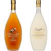 Distilleria Bottega Bottega Cannella Liquore - 500 ml & Bottega - Fior di Latte Crema di Liquore al Cioccolato Bianco - 50cl