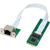 No Scheda Ethernet Gigabit M.2 B+M 82574L 10/100/1000Mbps Adattatore di Rete N2953