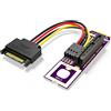 No Scheda Adattatore da M.2 A PCIe X4 5.0, Trasmissione Ad Alta Velocità da 128018