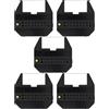 vhbw 5 nastro inchiostrato per Olivetti ETP 550 ETP 55 ETP 540 ETP 520 II nero