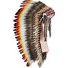 The World of Feathers PRONTO PER HALLOWEEN. Y01 Medium Tre colori piuma copricapo (91,4 cm di lunghezza).