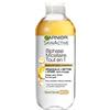 Garnier Skin Active Biphase, Acqua micellare tutto in 1 - Trucco tenace/waterproof 400 ml