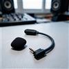 Microfono LED dotato per cuffie per alienware AW PRO 35mm audio placcato oro
