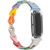 Cinturino Silicone per Fitbit Air Vibranti Misura 15,4 cm x 2 cm