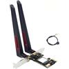 No Scheda di Rete PCI-e 7260AC WiFi 5 U3A31478