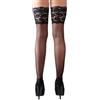 Cottelli Collection Bas autoportant avec Jarretière en Dentelle Noir vita 5