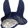 HKM Golden Queen Style Cuffietta Blu Scuro/Oro Pony