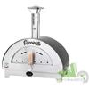FORNO A LEGNA PER PIZZA COTTURA DIRETTA DA ESTERNO ACCIAIO INOX 70X51X69CM