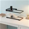 Tartarughiera con Rampa Completo Acquario Trasparente per Tartarughe D'acqua