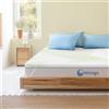 DOLCI SOGNI Topper Una Piazza e Mezza 120x190 OEKO TEX® e CertiPUR™ Topper Piazza e Mezza