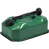 Sealey Tanica Benzina 5L Verde Con Beccuccio Versatore Ampia Base Piatta JC5RG