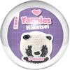 TOPP Yarnies - Collect. Create. Cuddle. Häkelset Panda: Digitale Anleitung, Chenillegarn (100% Acryl), Mini-Häkelnadel mit Schlüsselanhänger, Füllwatte
