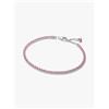 Pandora Bracciale Pandora bracciale tennis 593927C02 rosa pietre rosa piccole