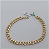BRACCIALE DA UOMO A MAGLIA GRUMETTA IN ORO GIALLO 18KT 4,6 GRAMMI (8608)