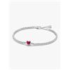 Pandora Bracciale Pandora 590041C02 Bracciale tennis con pietra rossa