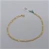 BRACCIALE DA UOMO A MAGLIA GRUMETTA IN ORO GIALLO 18KT 2,2 GRAMMI (8614)