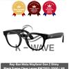 Ray-Ban Meta Wayfarer Gen 2 Shiny Black Frame Clear Lens RW7002-2000 / 49