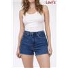 Levi's Pantaloncini Jeans Donna Bermuda Shorts Denim Levis bermuda Levi's 46 32 vintage